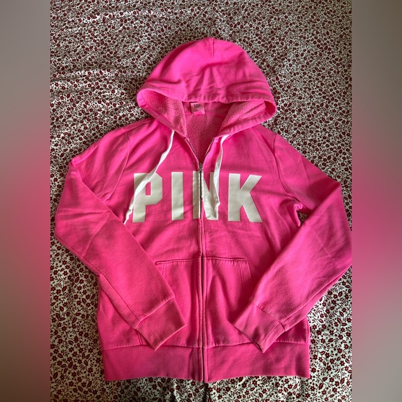 PINK Victoria's Secret Tops - PINK zip up hoodie